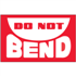 3" x 5" Do Not Bend Labels