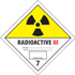 4" x 4" Radioactive III Labels