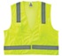 Hi-Viz Lime Solid Class 2 Vest, Level 2 Reflective Tape