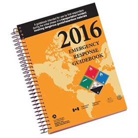 2016 Emergency Response Guidebook, Spiral Bound Full Size