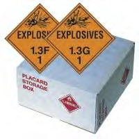 Explosive Placards 1.3 Removable Vinyl Kit