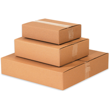 13 x 10 x 2 Corrugated Shipping Box - 25/Bundle 4 Bundles 200#/ECT, 13102 