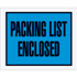 4 1/2" x 5 1/2" Blue Packing List Enclosed Envelopes