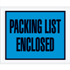 7" x 5 1/2" Blue Packing List Enclosed Envelopes