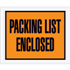 4 1/2" x 5 1/2" Orange Packing List Enclosed Envelopes