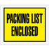 4 1/2" x 5 1/2" Yellow Packing List Enclosed Envelopes