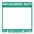 Paper Non Hazardous Waste Label - Blank - Open Box