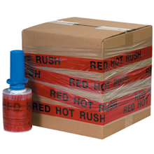 5" x 80 Gauge x 500' RED HOT RUSH Goodwrappers Identi-Wrap