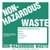 Non Hazardous Waste Label - Generator Info No Lines - Paper