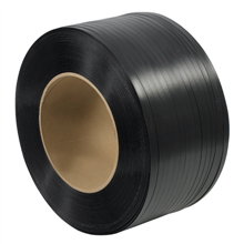 1/2" x 9000' - 8" x 8" Core Hand Grade Polypropylene Strapping - Embossed