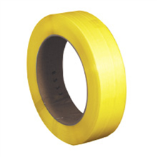 1/2 in x 7200 ' - 16" x 6" Core Hand Grade Polypropylene Strapping - Embossed