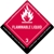 Flammable Liquid Flash Point - Label