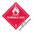 Flammable Liquid Label UN1139 Coating Solution, Paper
