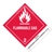 Flammable Gas Label 1954 Compressed Gases Flammable N.O.S.