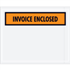 4 1/2" x 5 1/2" Orange Invoice Enclosed Envelopes