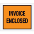 7" x 5 1/2" Orange Invoice Enclosed Envelopes