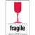 Fragile Label - Paper 2 3/4" x 4"
