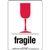 Fragile Label - Paper 2 3/4" x 4"