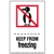 Keep From Freezing Label