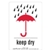 Keep Dry Label