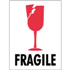 3" x 4" Fragile Labels 500ct