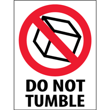 3" x 4" Do Not Tumble Labels