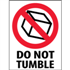 3" x 4" Do Not Tumble Labels 500ct roll