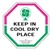 Keep In Cool Dry Place Label