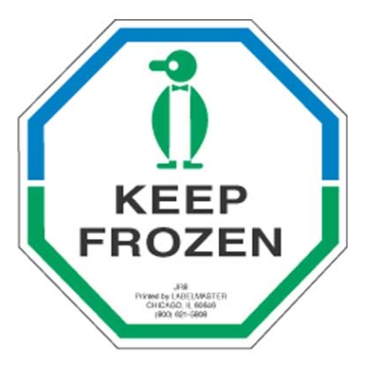 Keep Frozen - Label