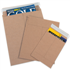 9" x 11 1/2" Kraft Self Seal SatyFlat Plus Mailers 100ct