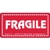 Fragile Label - 2" x 4"