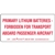 DOT Lithium Battery Marking - Primary Lithium