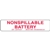 Nonspillable Battery Label