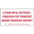 DOT Lithium Battery Marking