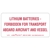 DOT Lithium Battery Marking - Aircraft / Vessel