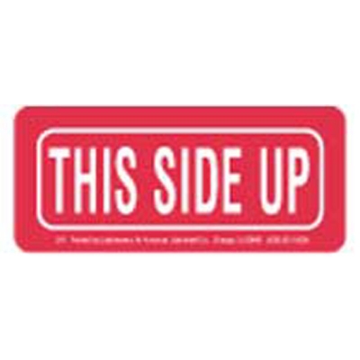 This Side Up Label