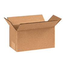 8" x 6" x 3" Flat Corrugated Boxes 25ct