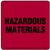 Hazardous Material Shipping Form Label