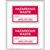 Hazardous Waste Accumulation, Laser Label