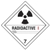 Radioactive I Hazmat Shipping Form Flag