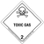 Toxic Gas - Hazmat Shipping Form Flag