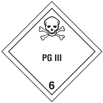 PG III - Hazmat Shipping Form Flag