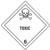 Toxic - Hazmat Shipping Form Flag