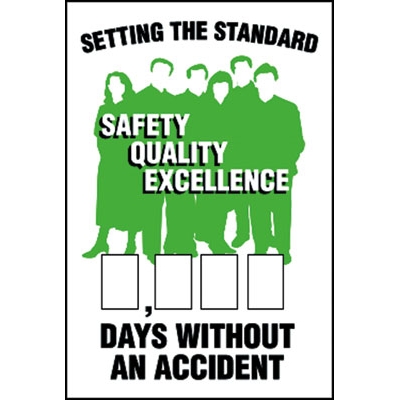 Setting the Standard Safety Quality Excellence, Scoreboard
