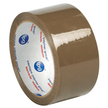 2" x 55 yds. Tan 2 Mil Natural Rubber Tape