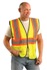 Hi-Viz Yellow Class 2 Vest, Silver Reflective Tape