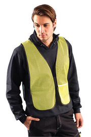 Hi-Viz Yellow Economy Light Weight Vest