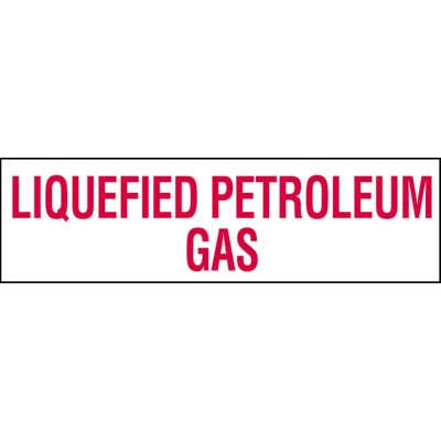 Liquefied Petroleum Gas - Bulk Tank Marking
