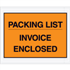 4-1/2" x 5-1/2" Orange Packing List Invoice Enclosed Envelopes 1000ct