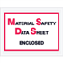 6 1/2" x 5" Material Safety Data Sheet Enclosed Envelopes